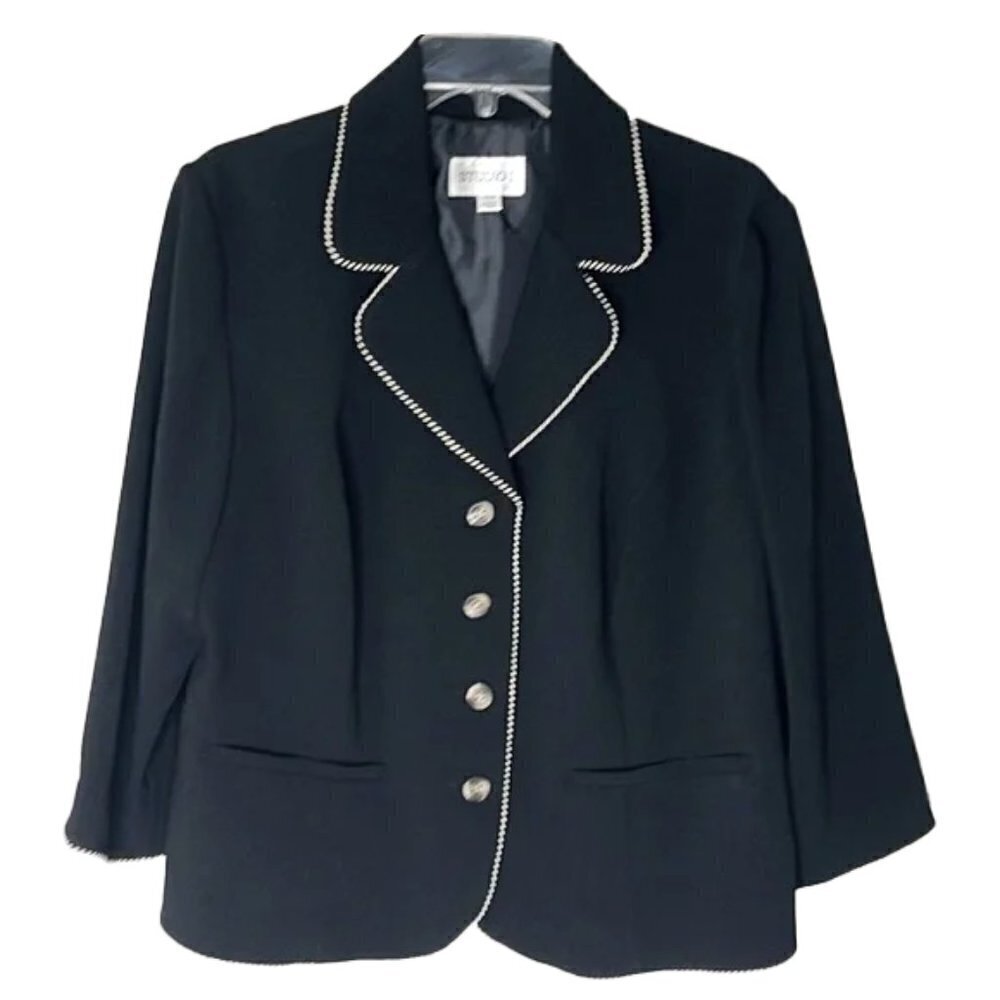 ❤️ 🆕 STUDIO I Jacket Size 16W